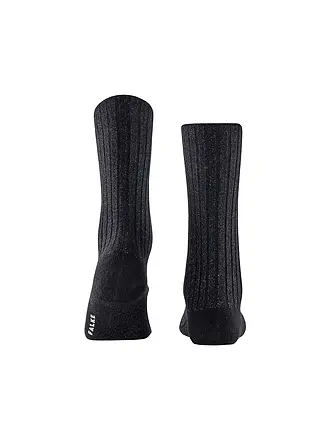 FALKE | Chaussettes COSY WOOL beige mél. | schwarz